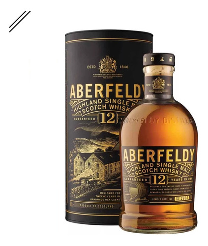 Whisky Aberfeldy 12 Años, 1 Litro - Go Whisky Baires