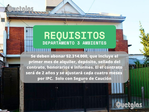 Alquiler Dúplex Con Patio Y Garaje En Villa Dominico