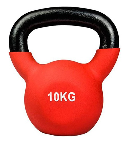 Pesa Rusa Metalica 10kg Roja