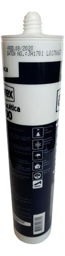 Silicona Acética S200 Blanca Marca Aderex