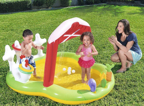 Pileta Inflable Bestway Niños 175x147x102 Juego 53065