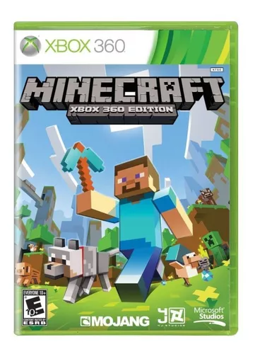 Minecraft - Xbox 360 Midia Física Usado