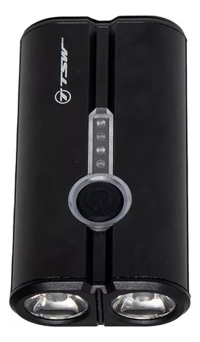 Farol Recarregável De Bicicleta 500 Lumens Dianteiro Tsw Usb