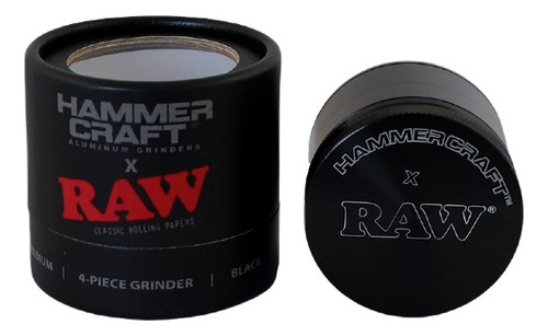 Raw Grinder Hammercraft Black - Grinder Raw Negro 