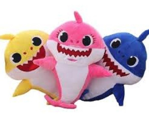 Peluche Baby Shark Niños Juguete Regalo Tiburon Divertido