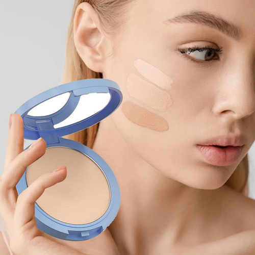 Polvo Compacto Facial Con Control De Aceite Mate | Polvo