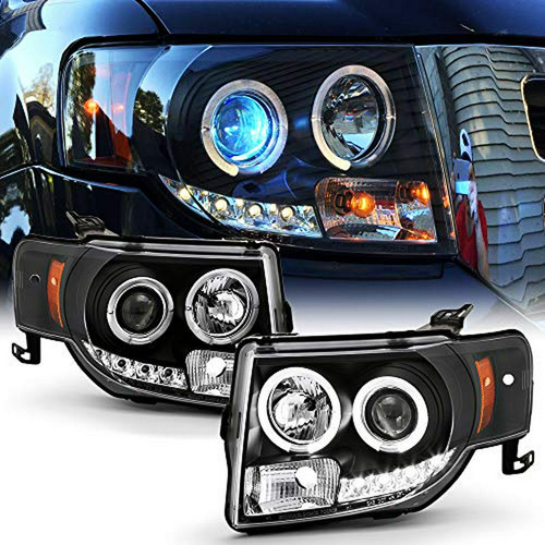 Faro Delantero - Acanii - Para 2008-2012 Ford Escape Led Hal