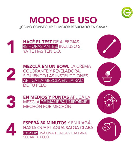 Garnier Cor Intensa Tintura Tono 7.0 Rubio