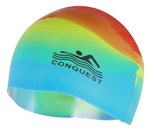 Silicone Swim Cap Moda Unisex Impermeável #2
