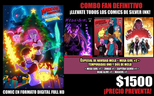 Combo Fan Definitivo! - Todos Los Comics De Silver Ink!