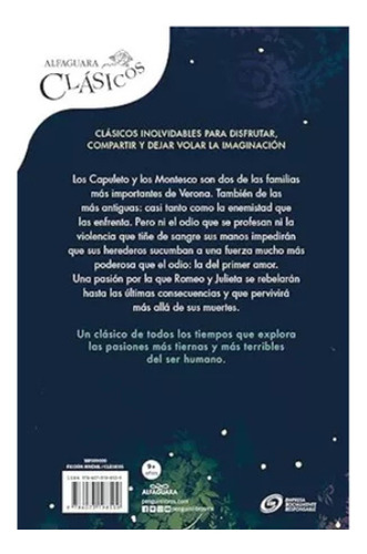 Libro Romeo Y Julieta William Shakespeare Alfaguara