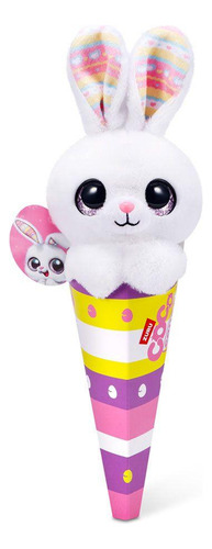 Kiki Cone Páscoa Coelhinho Branco - Fun Divirta-se