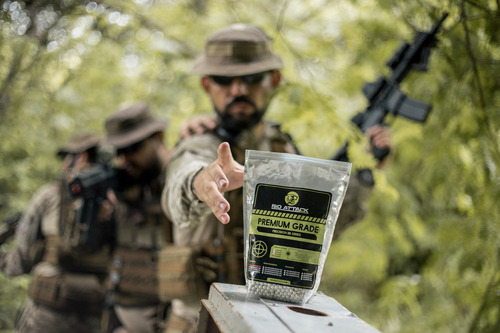 Imagem 4 de 7 de Munição Airsoft Bbs Bolinha Esfera Bio Attack Premium 0.25g