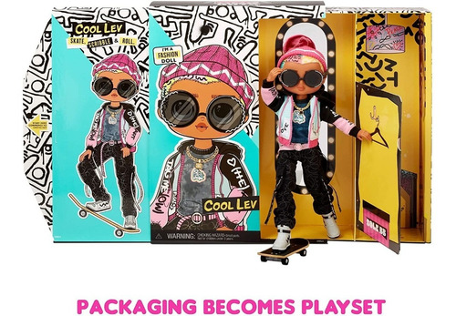 Imagen 2 de 10 de Lol Surprise! Omg Millennial Cool Lev 20 Sorpresas