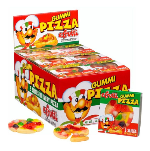 Dulces, Gomas Alemanas Importadas Mederer® E.frutti Pizza