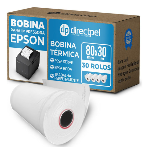 Directpel Bobina Impressora Termica Nao Fiscal Epson Tm T20
