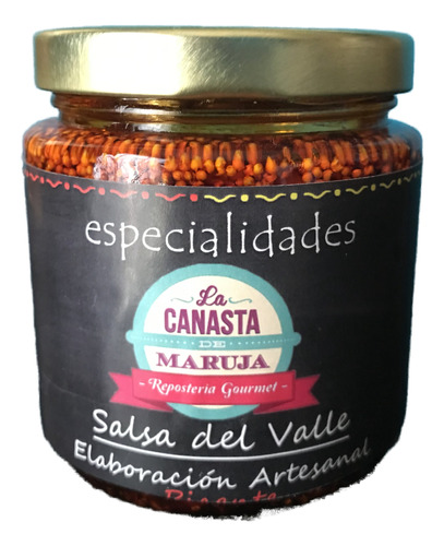 Salsa Del Valle Artesanal Semillas La Canasta De Maruja