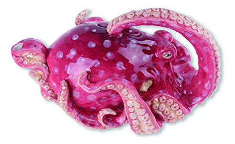 Tetera Pulpo Roja, Cerámica, Multi