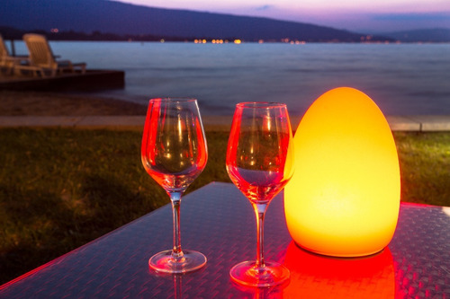 Egg Lámpara Led Bluetooth De Interior Y Exterior