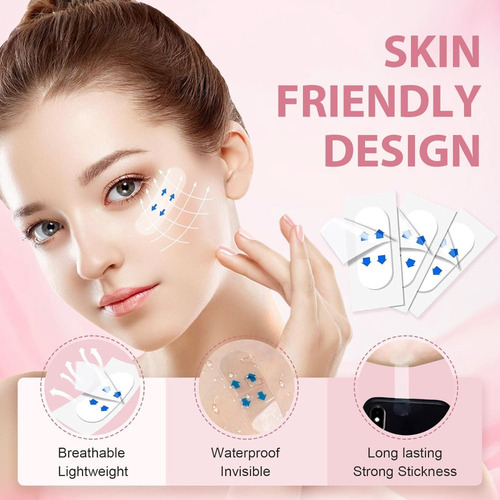 Hf Cinta De Estiramiento Facial De 120 Piezas, Cinta