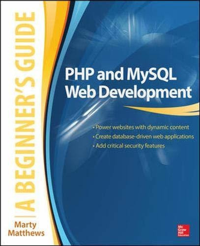 Php And Mysql Web Development: A Beginner's Guide, De Marty Matthews. Editorial Mcgraw Hill Education Europe, Tapa Blanda En Inglés