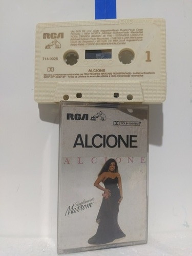 Fita K7 Alcione Simplesmente Marron 1989