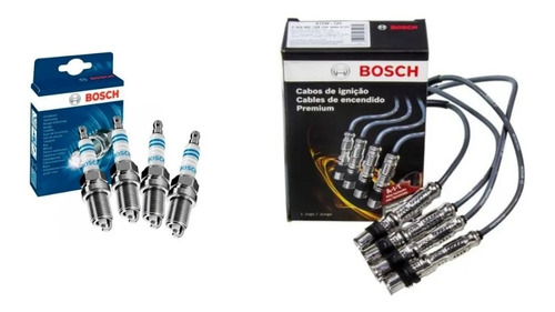 Kit Cabo E Vela Bosch Gol G6 1.0 2012 2013 2014 2015 2016