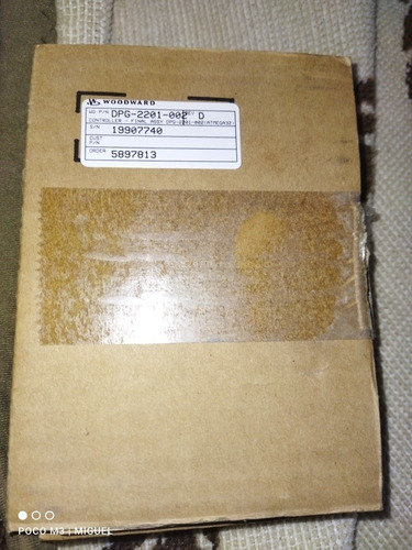 Gobernador Electrónico Woodward Dpg-2201-002 (Usado)