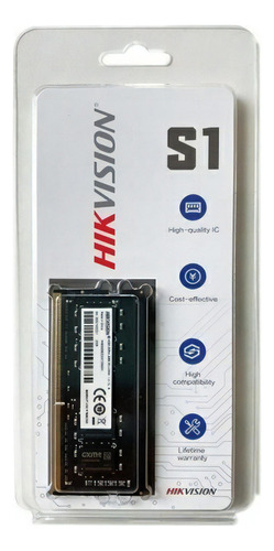 Memoria RAM DDR3 negro 4GB 1 Hikvision HKED3042AAA2A0ZA1