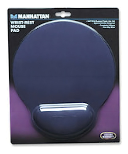 Mouse Pad Manhattan Tipo Gel Azul Marino 434386 /v /vc