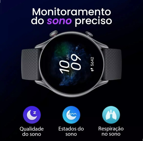 Smartwatch Amazfit Gtr 4 New Com Gps A2040 Galaxy Blac