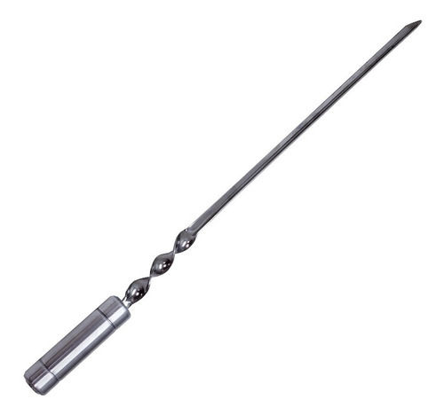 Imagem 6 de 8 de Suporte 5 Espetos Inox Churrasqueiras Alvenaria 61cm +grelha