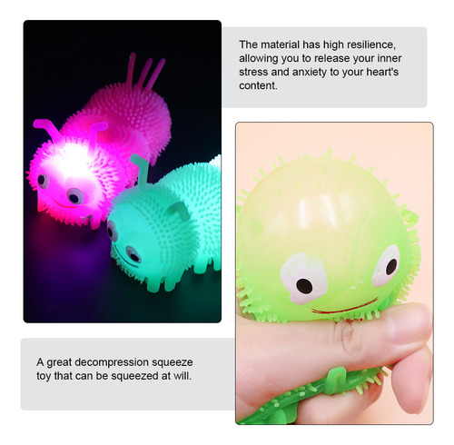 Bolas Elásticas Luminosas Para Aliviar El Estrés De Las Orug
