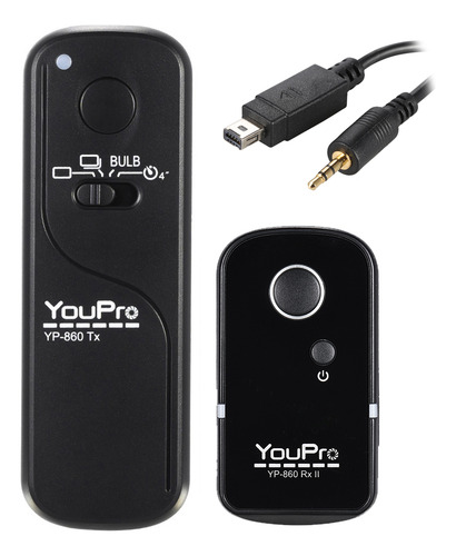 Transmissor/receptor Youpro Yp-860 Dc2 2.4g Sem Fio