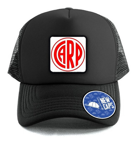 Gorra Trucker Parche Logo Carp Rojo River La Banda New Caps