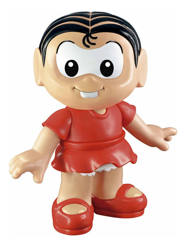 Boneco Mônica Grande 30cm Vinil Turma Da Mônica