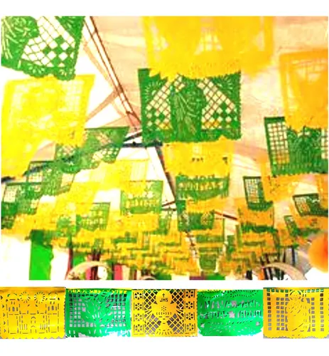 comprar 12 Mt Tira Enramada Manteles San Judas Tadeo Plastico Picado