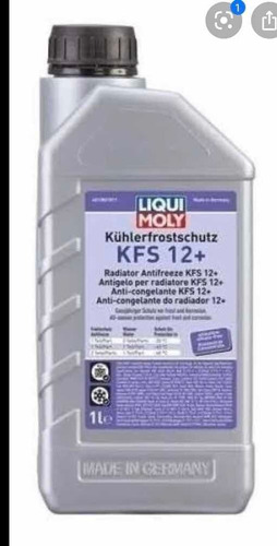 Liqui Moly Refrigerante Kfs12 Rojo Concentr 1lt