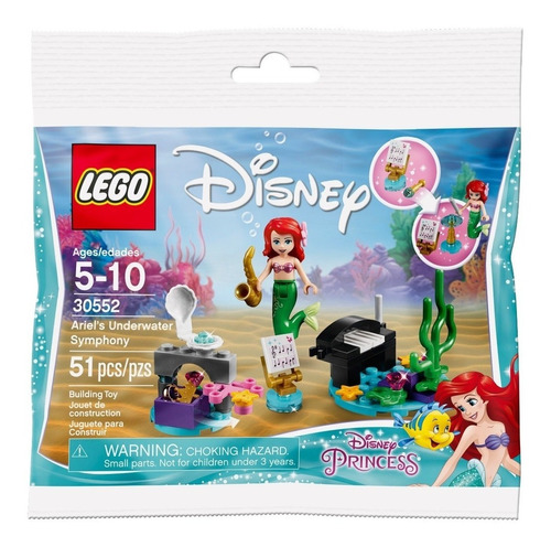 Lego Disney La Sirenita Ariel Sobre 51 Piezas Sipi Shop