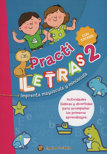 Libro Letras 2 - Practi - Imprenta Mayuscula Y Minuscula Con