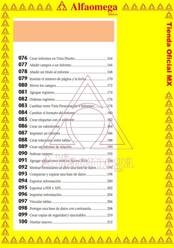 Aprender Access 2016 Con 100 Ejercicios Prácticos