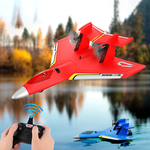 Hobby Rc Avión, Avión Rc De Espuma Con Luces Led, Rojo