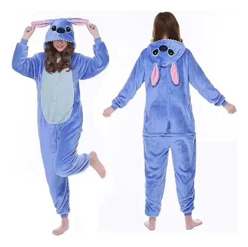 Pijama Entero Stitch Todos Los Talles Adulto