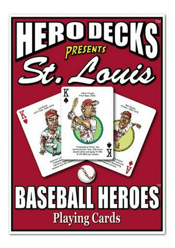 Juego De Cartas - Hero Decks - St. Louis Cardinals - Playing