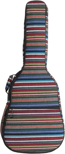 Estuche De Guitarra Acústica Bohemia Para Niñas, Espu...