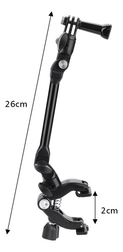Pinza Para Guitarra Drum Clamp K6, Rotación 360, Monópode, B