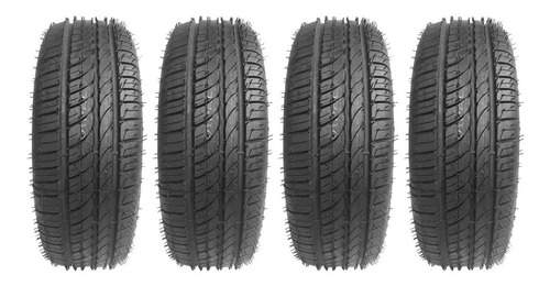 Kit 4 Pneu 185/60/15 Remold Com Borracha Vipal E Garantia