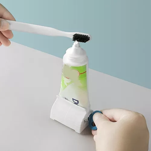 Dispenser Exprimidor Pasta Dental Porta Crema Baño Organiza