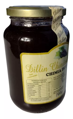 03 Chimia Dillin Abóbora Com Coco Caseira Serra Gaúcha 700g