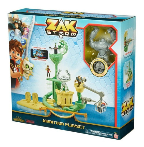 Zak Storm Marituga Playset Set De Juego Marituga Original